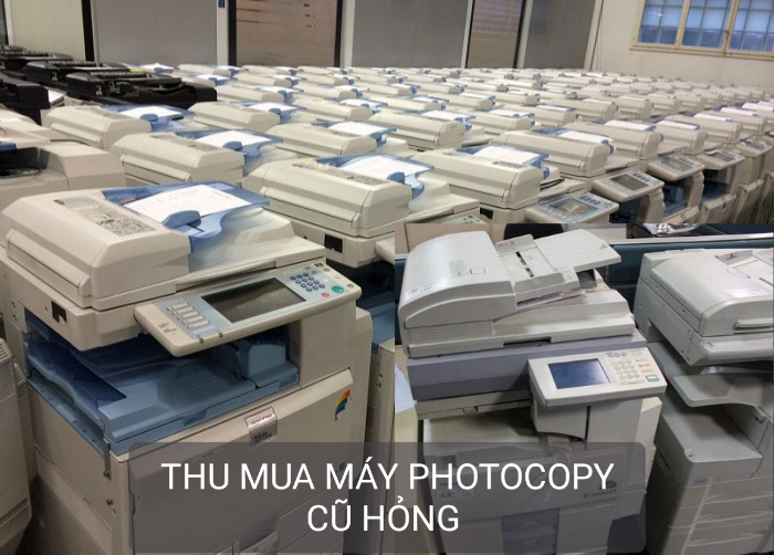 Thu mua may photocopy cu hong