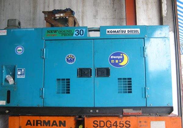 may phat dien cu komatsu 30kva