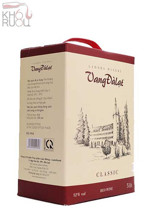 ruou vang bich da lat classic 1