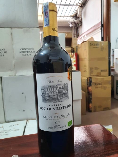 Vang Phap Chateau Roc De Villepreux Organic