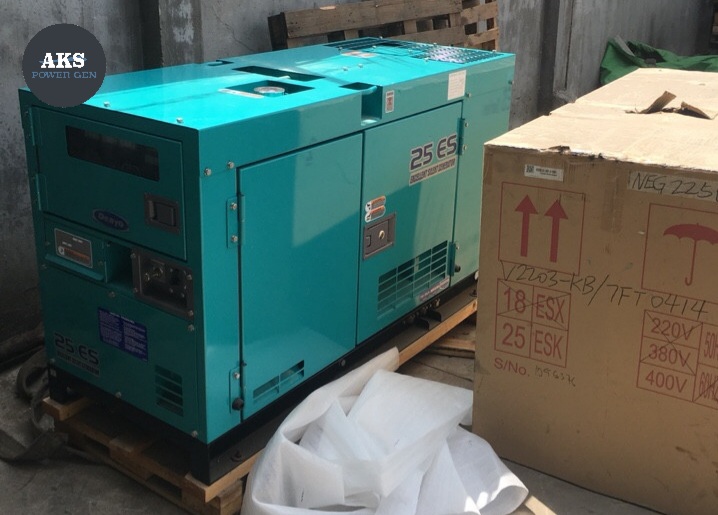 May phat dien Mitsubishi 25kva nhat bai cu zin