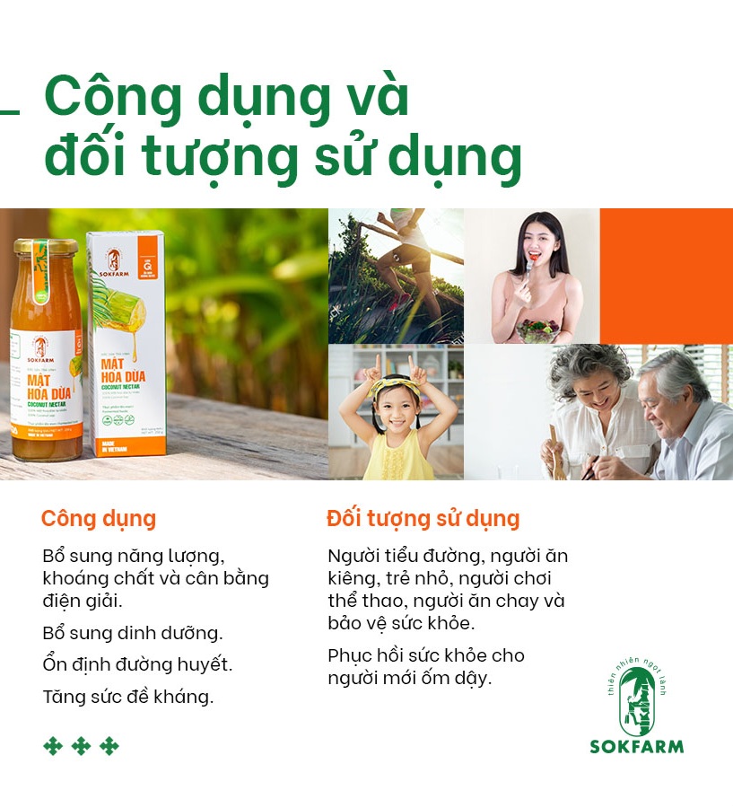 Cong dung Mat hoa dua Sokfarm