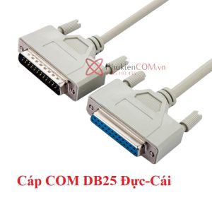 Dây cáp COM DB25 Đực sang Cái